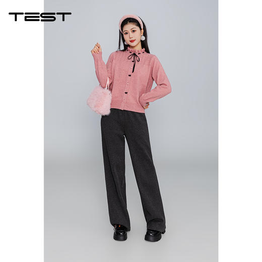 冬上新时尚优雅法式小心机设计毛衣1254176 商品图1