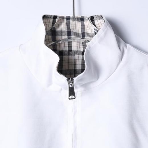 SDSA男士春夏新款痞帅男装设计师百搭纯色拉链立领夹克外套时尚 商品图1