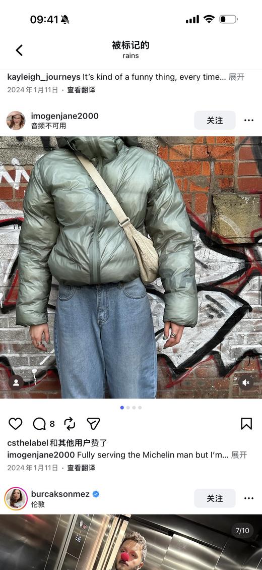 丹麦rains超厚棉衣kevo puffer jacket 商品图4