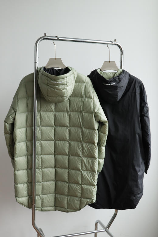 元单 E@ 双面穿燕尾中长款羽绒服 YR210 商品图5