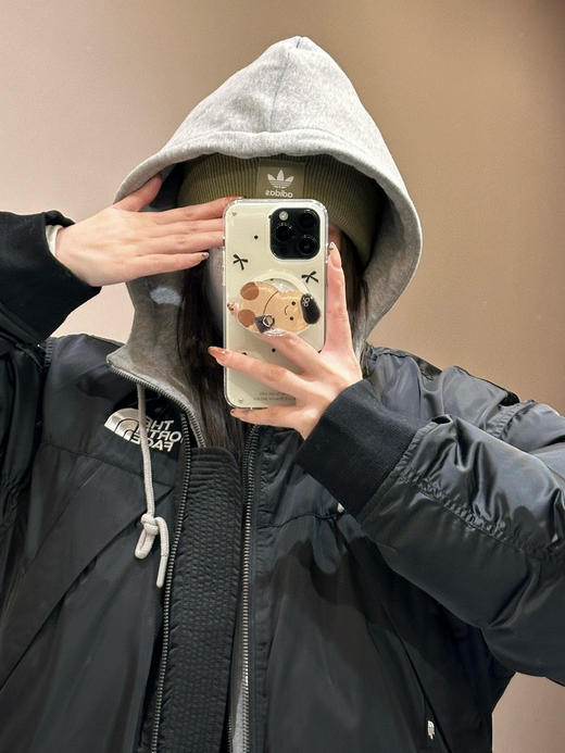 特价韩国订单假两件工装羽绒服013101 商品图4