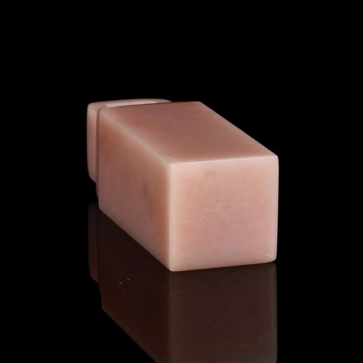 孤品17734云南粉冻博古钮方章姓名章书画闲章-1.6*1.6*4.8cm 商品图4