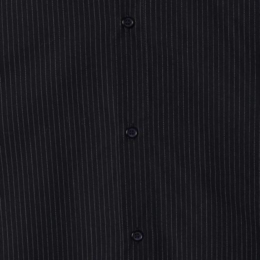 2672SDSA男士春夏新款痞帅男装韩版简约竖纹格子设计长袖衬衫百搭时尚 商品图3