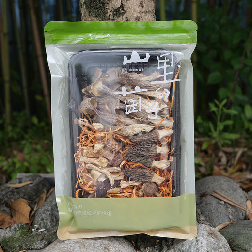 【菌香浓郁❗️营养丰富】风味菌汤包70G羊肚菌鹿茸菇姬松茸土特产煲汤营养食材。jc 商品图0