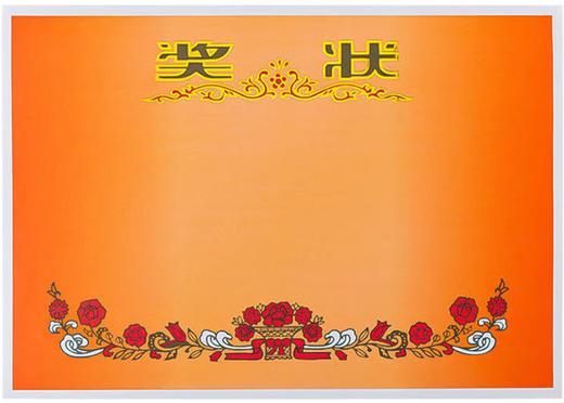 【OUSM】  定制奖状  A3 商品图1