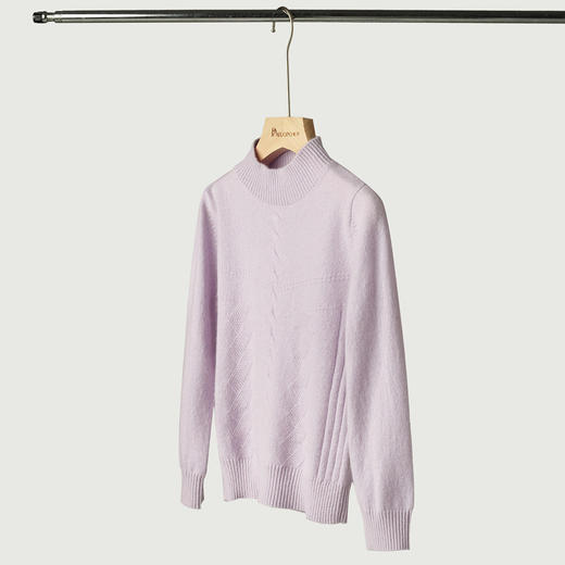 PALUOPO/PL 100%山羊绒 半高领童衫ET23882R/约重145g帕罗 商品图7