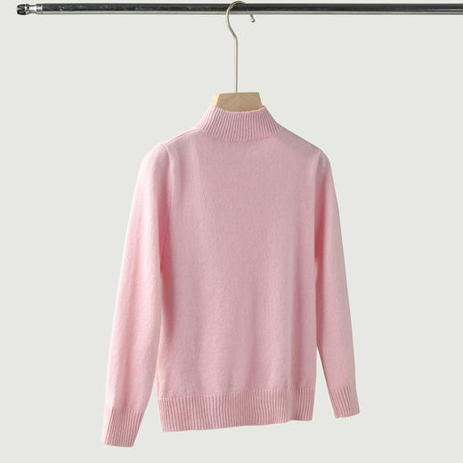 PALUOPO/PL 100%山羊绒 半高领童衫ET23882R/约重145g帕罗 商品图9