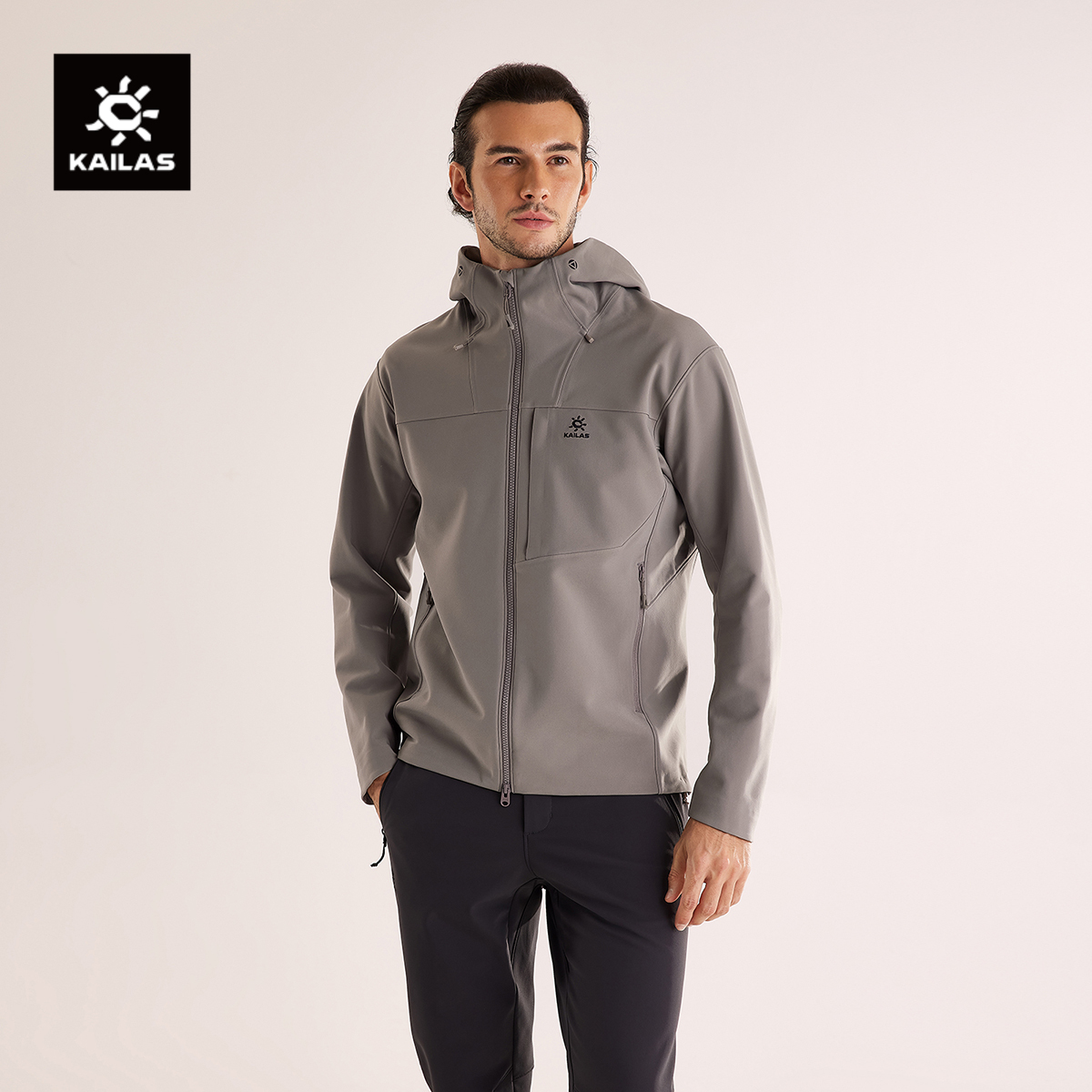 KAILAS凯乐石 男款M8 IC连帽软壳外套 KG2539110