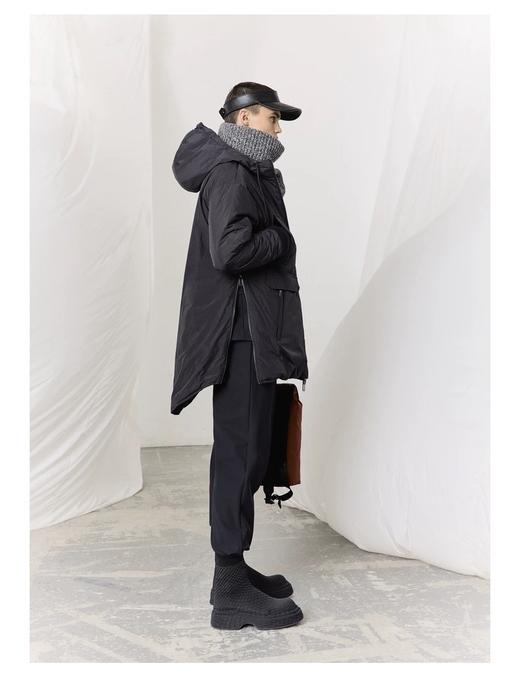 元单 E@ 双面穿燕尾中长款羽绒服 YR210 商品图1