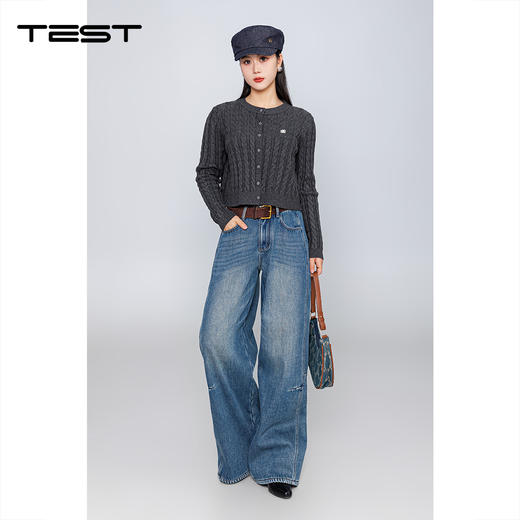 冬上新时尚优雅亲肤舒适柔软毛衣1254171 商品图1