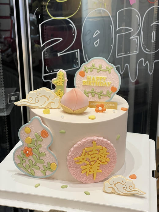 吉祥福禄葫芦高级感蛋糕 商品图2