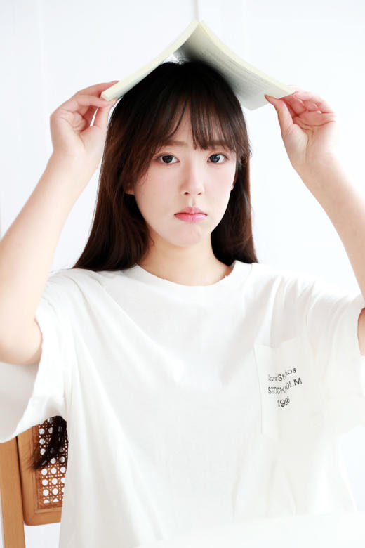 字母口袋tee，水洗做旧工艺。Oversize宽松基础款情侣t恤E013158 商品图9