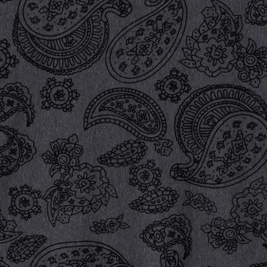 26T47SDSA男装2026新款高贵轻奢韩版简约植绒腰果花卉圆领长袖T恤舒适 商品图3