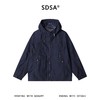 SDSA男士春夏新款痞帅男装美式时尚拼接拉链立领连帽夹克外套百搭 商品缩略图0