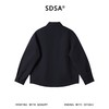 SDSA男士春夏新款痞帅男装复古设计感拼接按扣翻领夹克外套百搭 商品缩略图4