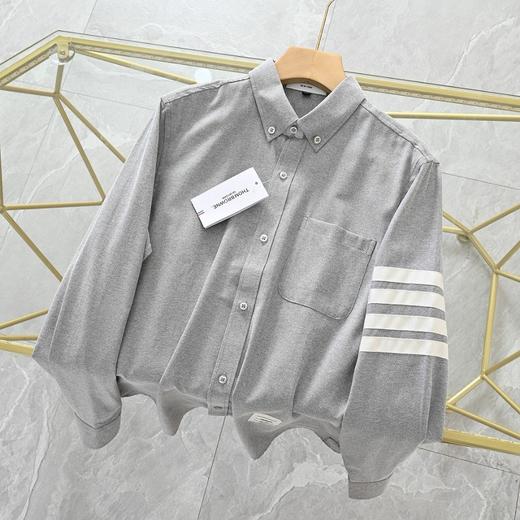 汤姆布朗2026SS TB衬衫外套四条杠织带长袖衬衣 商品图7