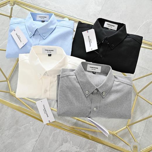 汤姆布朗2026SS TB衬衫外套四条杠织带长袖衬衣 商品图3