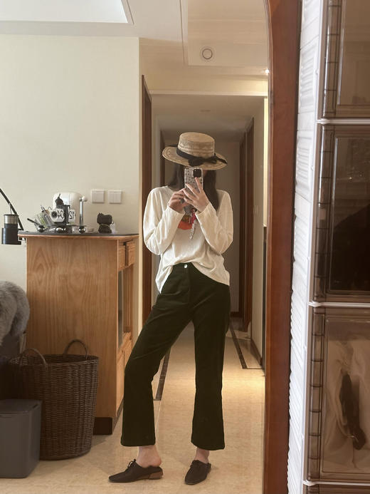 360°唤醒显瘦本能旷野仙踪灯芯绒九分微喇裤 商品图8