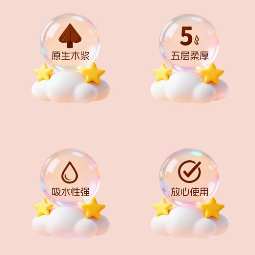 【50包随身包】柏肤源 兔子随身包印花抽取式面巾纸 商品图1