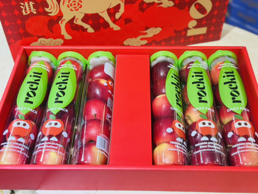 新西兰火箭筒苹果礼盒装（6筒装） 商品图1