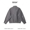 SDSA男士春夏新款痞帅男装韩版撞色格纹格子套头衬衫百搭宽松时尚 商品缩略图4