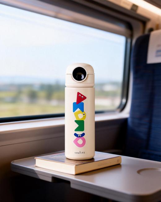 🔒【天文智能指纹保温杯】来咯｜🍒这款【指纹保温杯】真的太适合孩子用了‼️ 一锁到位，喝水这件小事，🌸也能让家长放心很多~ 🌿两款可选，长款500ml，短款450ml带杯套带挂绳带礼盒 商品图3