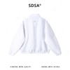 SDSA男士春夏新款痞帅男装设计师百搭纯色拉链立领夹克外套时尚 商品缩略图4