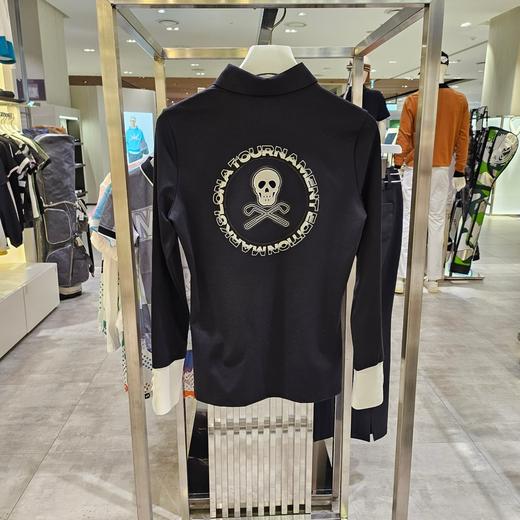 M&L家早春新款情侣款长袖上衣来啦！渠道商出货🚚❗️原厂珠地功能面料，吸汗透气舒适！设计感十足，属于很典型的一款马克龙T恤，实在太好看啦！ 商品图5