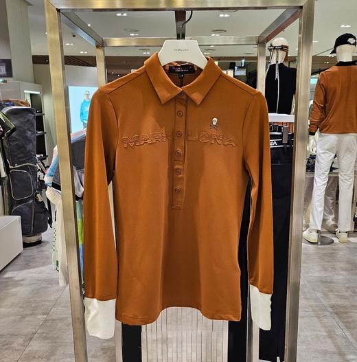 M&L家早春新款情侣款长袖上衣来啦！渠道商出货🚚❗️原厂珠地功能面料，吸汗透气舒适！设计感十足，属于很典型的一款马克龙T恤，实在太好看啦！ 商品图6