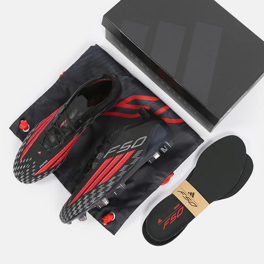 小李子ADIDAS阿迪达斯 F50 高端FG长钉成人训练足球鞋男JS4157 商品图4
