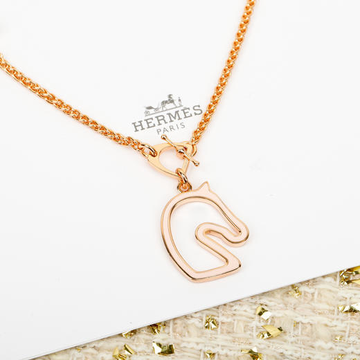 爱马仕 马年限定珐琅镂空项链（XTY） 商品图7