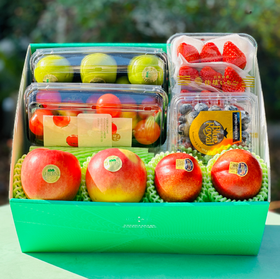 雅致新春特选鲜果礼盒  |  时令水果搭配礼盒，可自由选择水果搭配!（温馨提示:水果为季节性产品，缺货会进行等值调换成其他水果！！！）