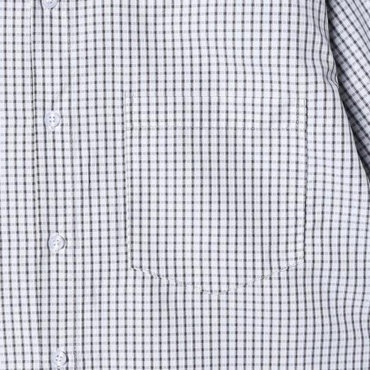 SDSA男士春夏新款痞帅男装时尚撞色格子铆钉翻领长袖衬衫百搭宽松 商品图2