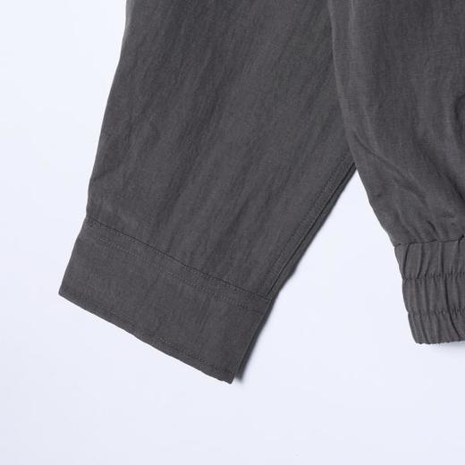 SDSA男士春夏新款痞帅男装老钱风商务纯色拉链翻领夹克外套百搭 商品图3