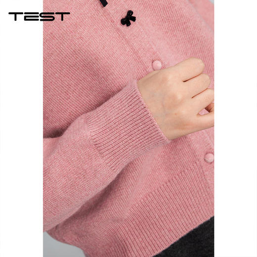 冬上新时尚优雅法式小心机设计毛衣1254176 商品图3