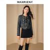 MAXRIENY轻奢气质高级感钻扣外套文艺复古感上衣女(货号:MC88JA818) 商品缩略图1