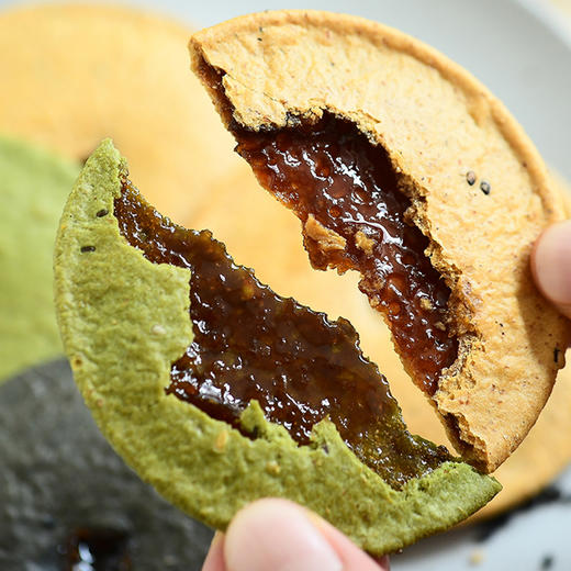 【一方云拾·三色肚脐饼】 经典传统小吃 古早味肚脐饼 外酥内软 满口小麦和地瓜的香气 商品图9