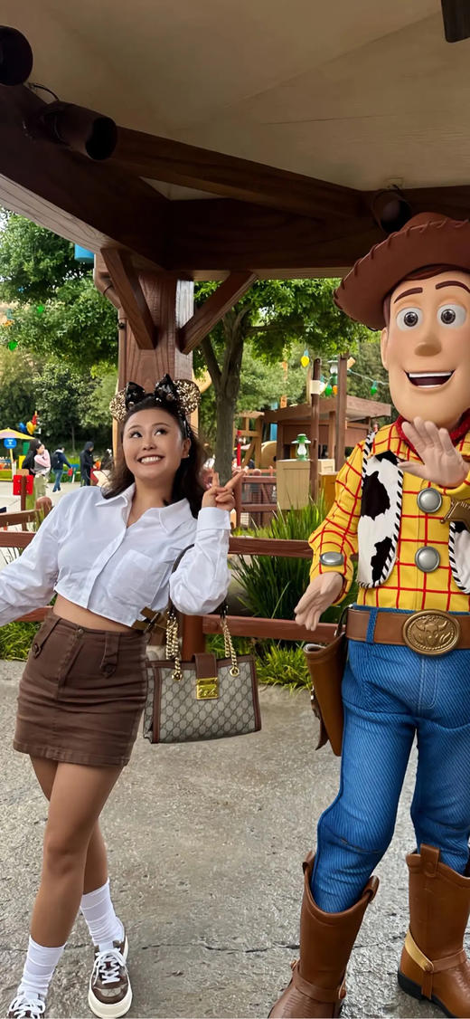 GUCCI Padlock 棕色 老花 小号 斜挎包 商品图3