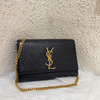 YSL Kate 小号 黑金 鱼子酱牛 链条包 商品缩略图0