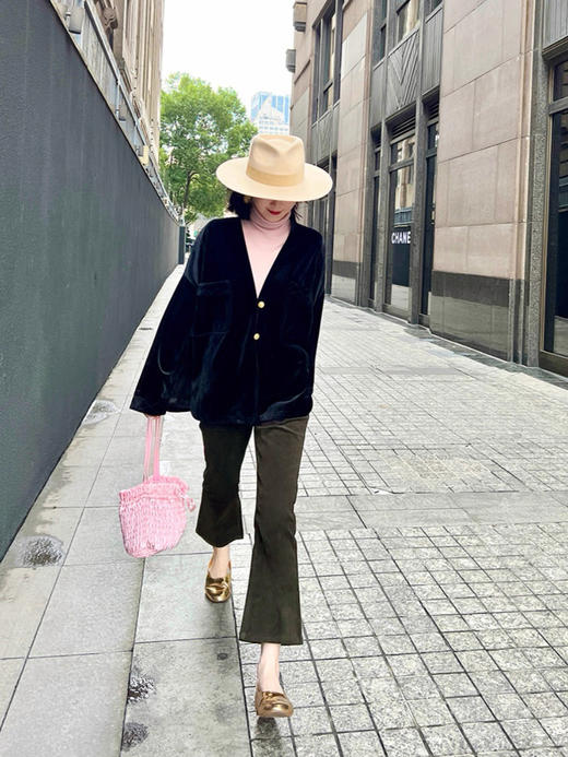 360°唤醒显瘦本能旷野仙踪灯芯绒九分微喇裤 商品图7