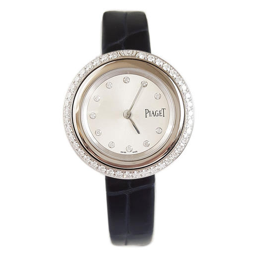 【95新（背膜在）】PIAGET 伯爵G0A43084石英机芯29MM（女款）POSSESSION系列18K白金；镶嵌原厂钻石表圈140126NJ30 商品图0