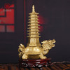 【祈愿吉品】龟宝塔摆件9层吉祥物文昌铜职场办公室书房 商品缩略图2