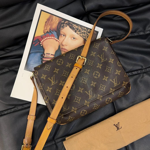 LV 中古 老花 横版 王菲包 商品图0