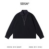 56002SDSA男装2026新款高贵轻奢韩版时尚拼接撞色假两件翻领卫衣百搭 商品缩略图1