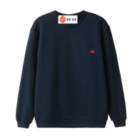 男款logo刺绣卫衣la008