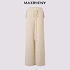 MAXRIEN【商场同款】2025冬长裤针织女秋冬高腰阔腿裤(货号:MF86TR509) 商品缩略图4