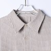 SDSA男装2026新款高贵轻奢潮牌时尚格子前短后长设计长袖衬衫百搭 商品缩略图1
