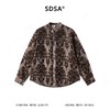 26CS15SDSA男装2026新款高贵轻奢时尚简约重工花卉立领衬衫百搭宽松衬衣 商品缩略图1