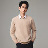 PALUOPO/PL 100%山羊绒圆领男衫ET23087R-A/约重260g帕罗 商品缩略图9