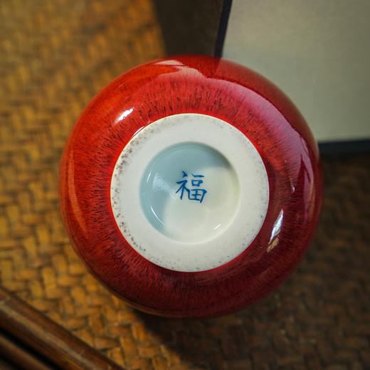 鸿运当头郎红杯，景德镇陶瓷郎红杯主人杯，送长辈高档茶具 容量100ML 商品图2